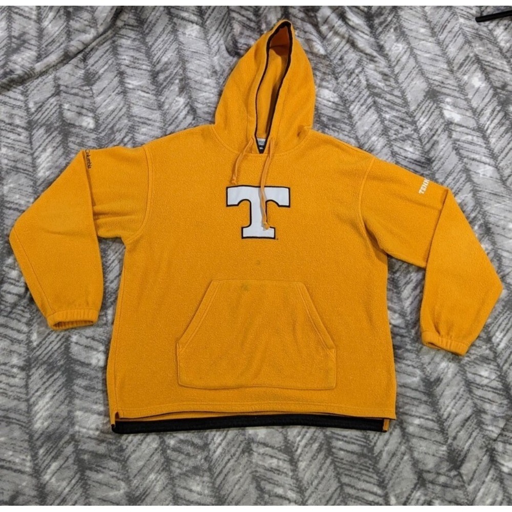 Columbia University of Tennessee Volunteers Fleece Hoodie Pullover Men's Large